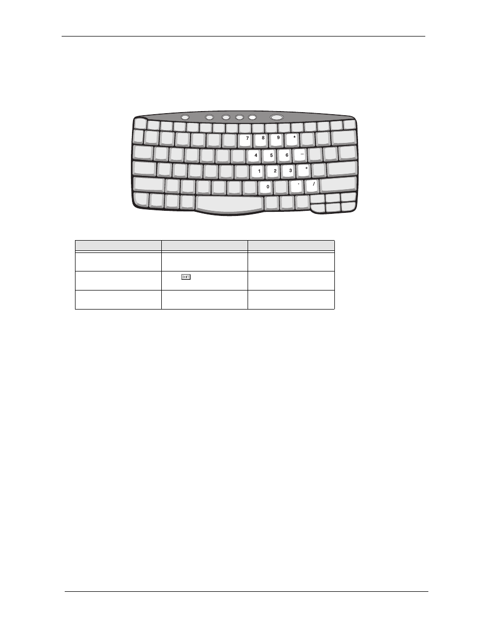 Embedded numeri c keypad, Embedded numeric keypad | Acer 270 User Manual | Page 21 / 127