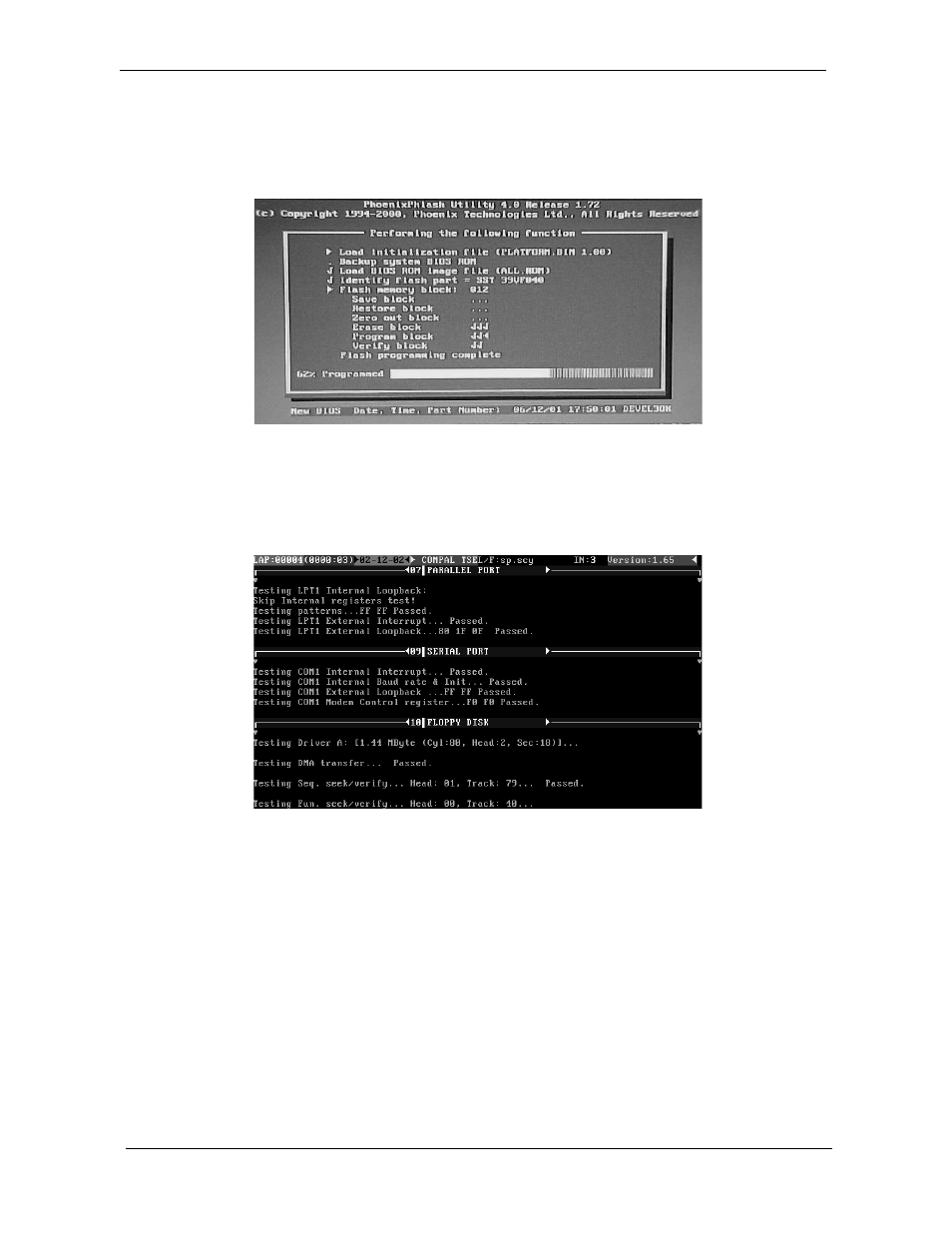 Running diagnostics program | Acer 270 User Manual | Page 55 / 127