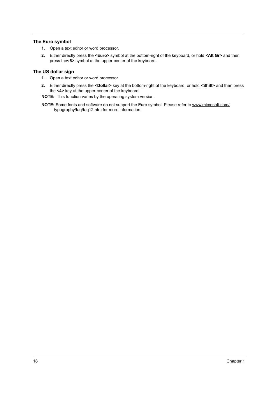 Acer 2410 User Manual | Page 26 / 92