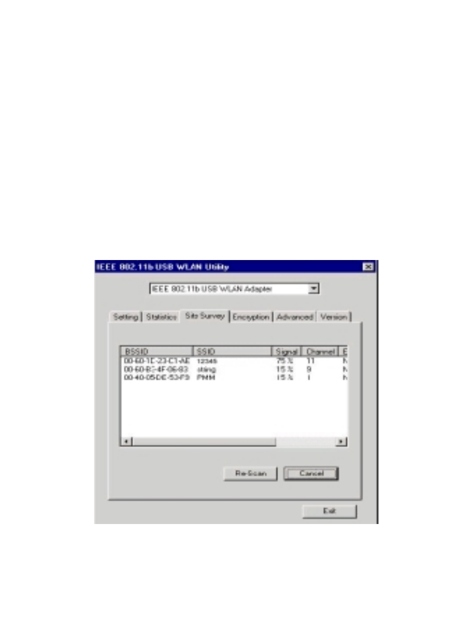 3 site survey | Acer IEEE 802.11b Wireless USB Adapter User Manual | Page 32 / 70