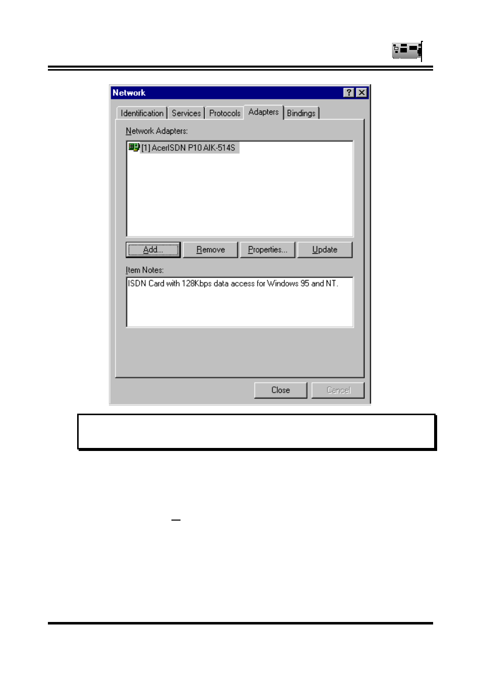 Acer ISDN P10 User Manual | Page 24 / 37