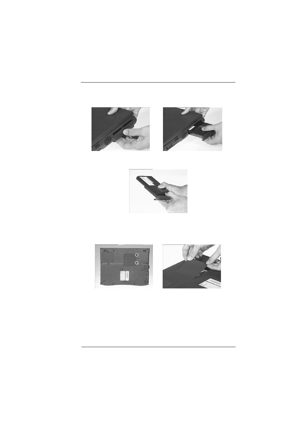 Removing the battery pack, Removing the dimm | Acer 510 User Manual | Page 63 / 138