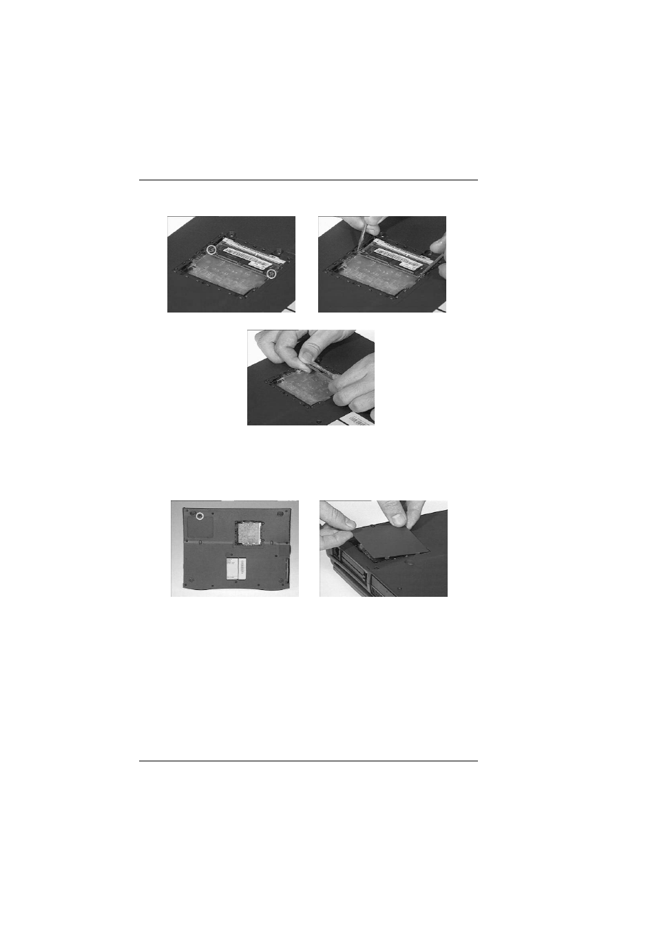 Removing the modem board | Acer 510 User Manual | Page 64 / 138