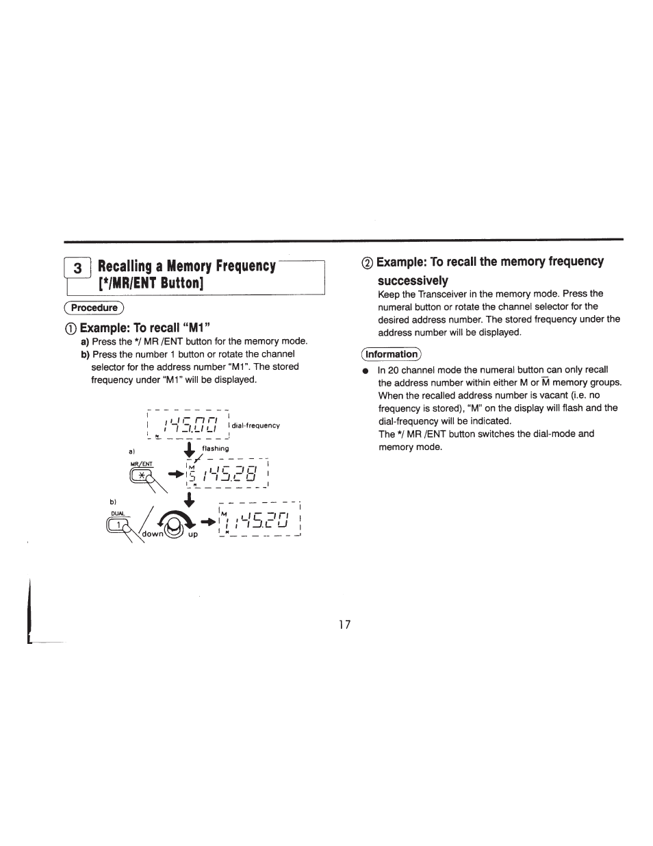 0 example: to recall “m1 | ADI Systems AT-201 User Manual | Page 18 / 58