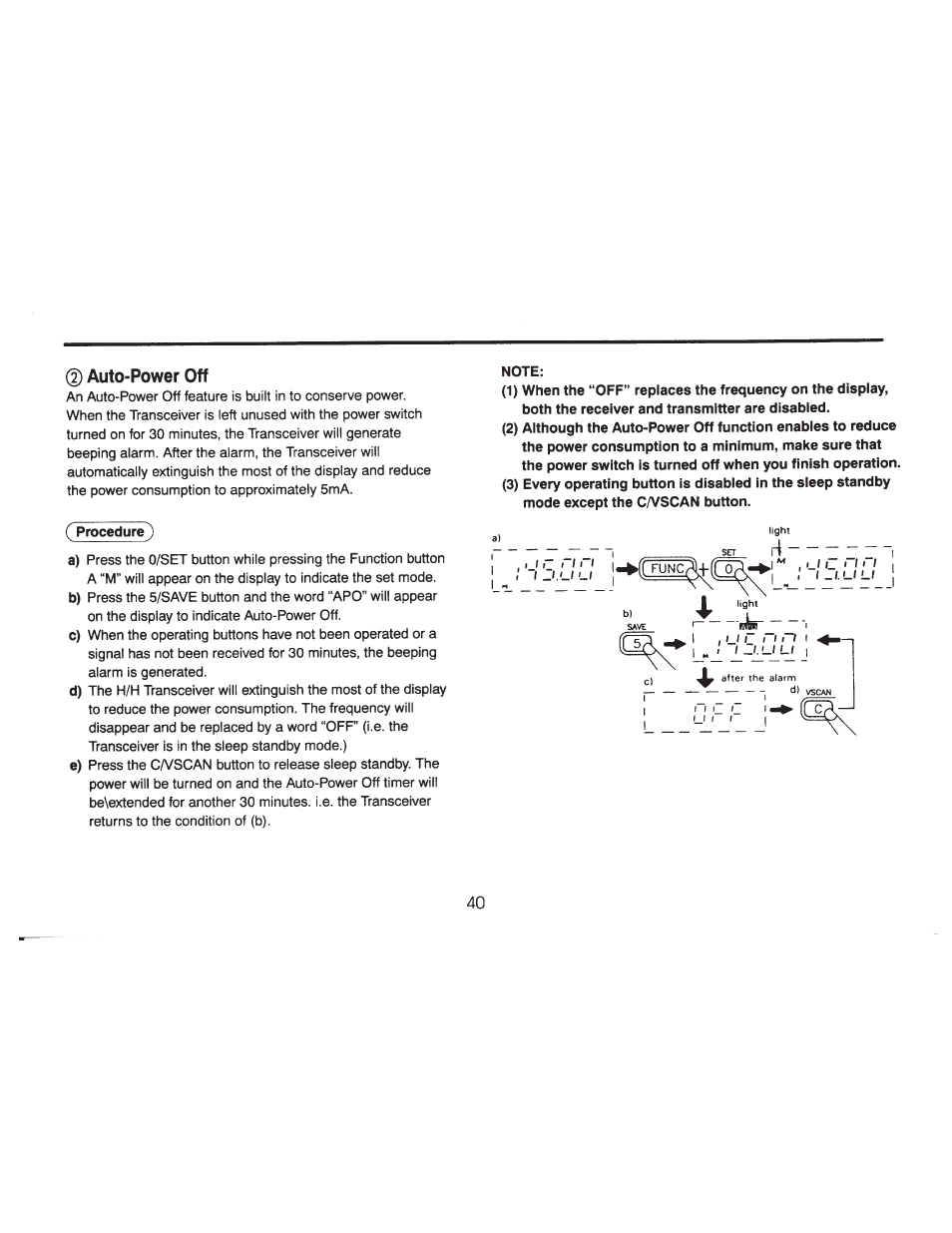 Note | ADI Systems AT-201 User Manual | Page 41 / 58