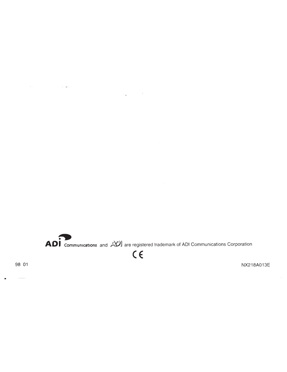 ADI Systems AT-201 User Manual | Page 58 / 58