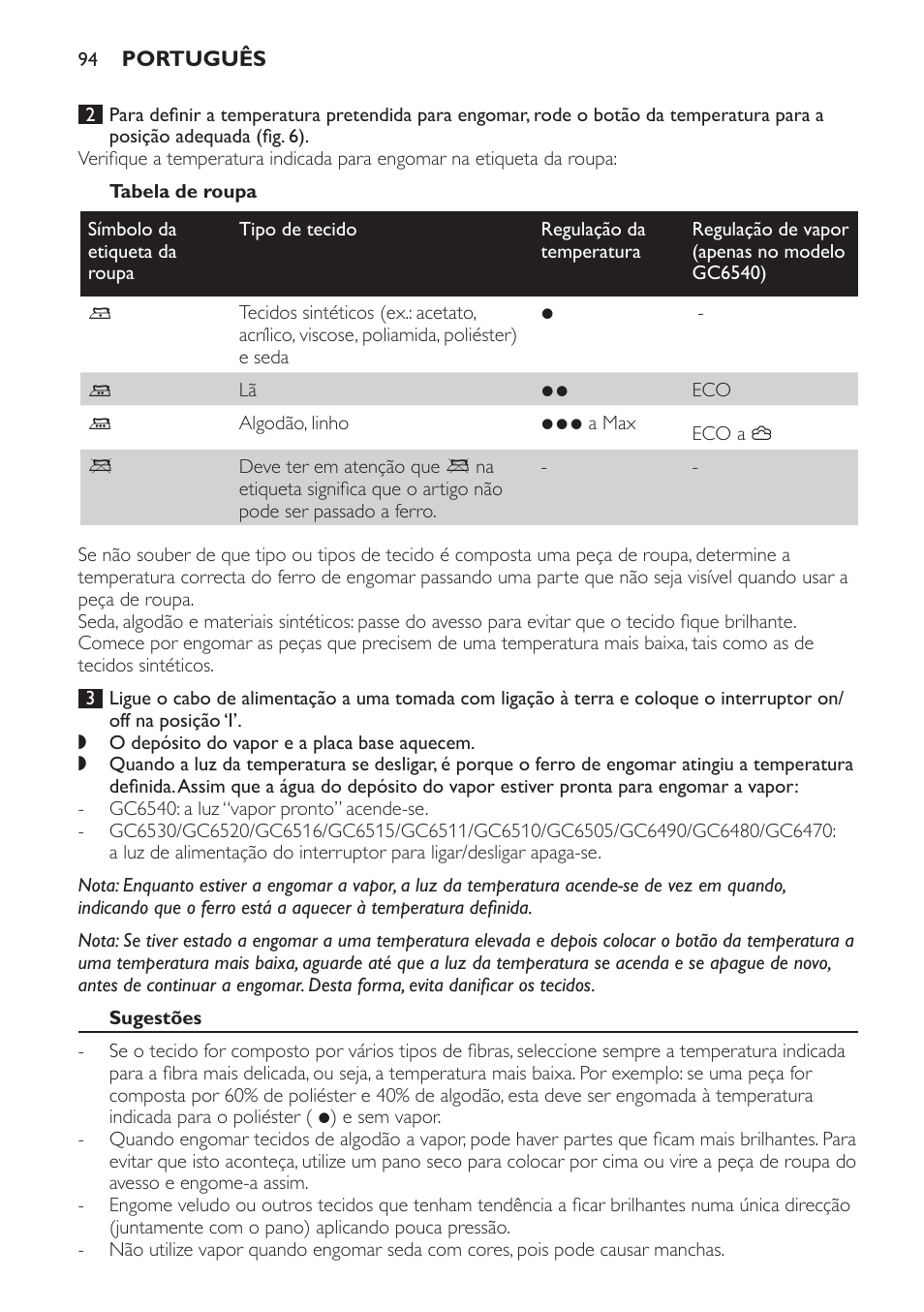 Philips Centrale vapeur haute pression User Manual | Page 94 / 120