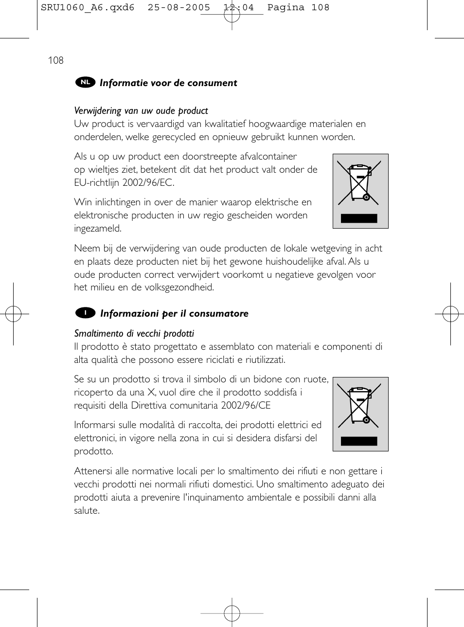 Philips Télécommande universelle User Manual | Page 107 / 111