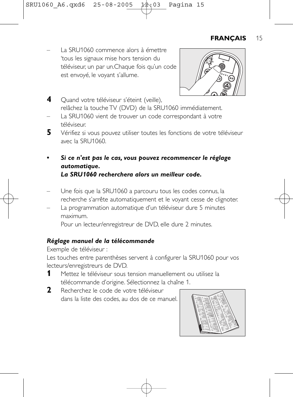 Philips Télécommande universelle User Manual | Page 14 / 111