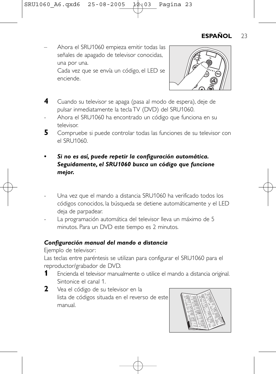 Philips Télécommande universelle User Manual | Page 22 / 111