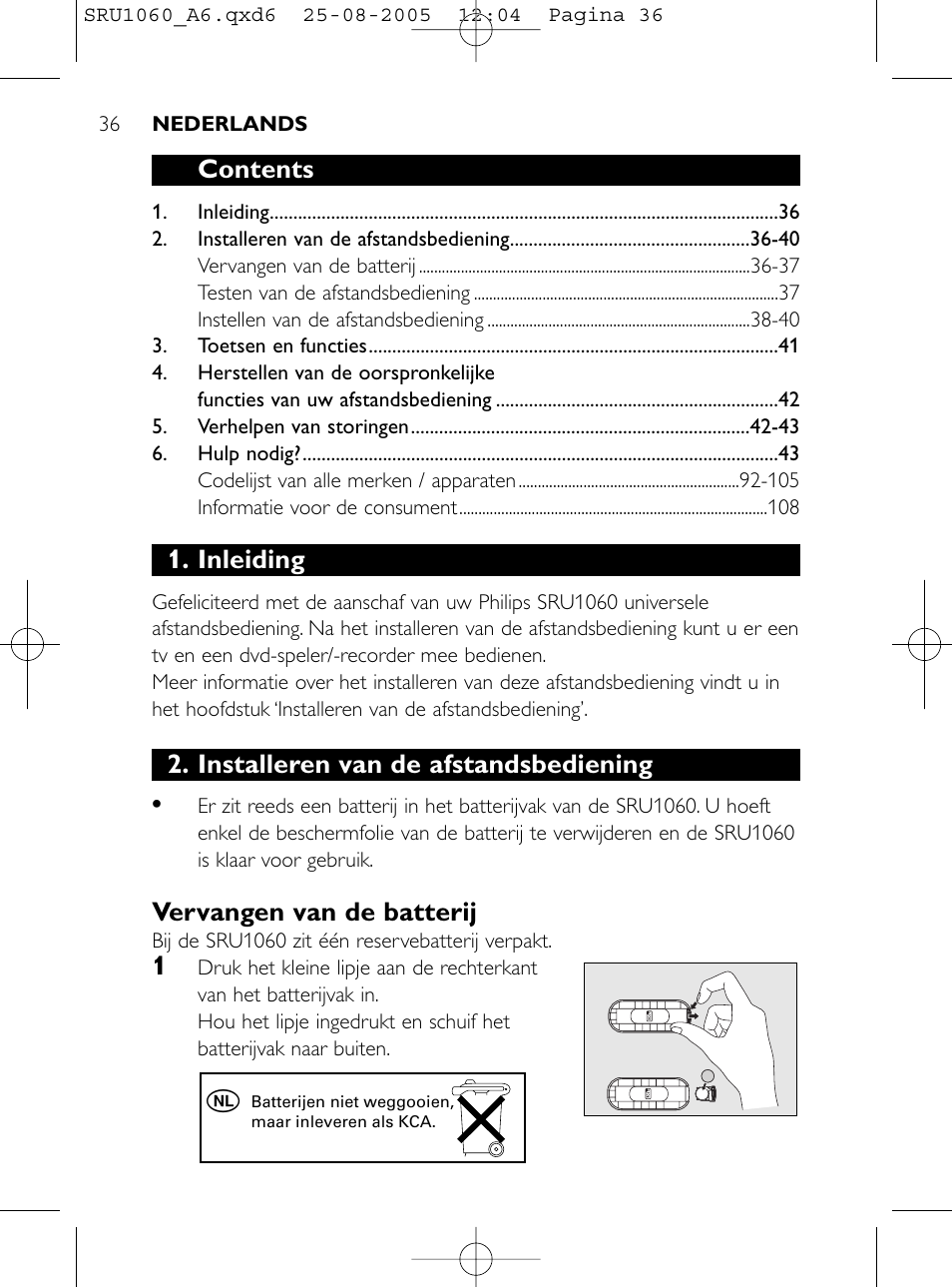 Philips Télécommande universelle User Manual | Page 35 / 111