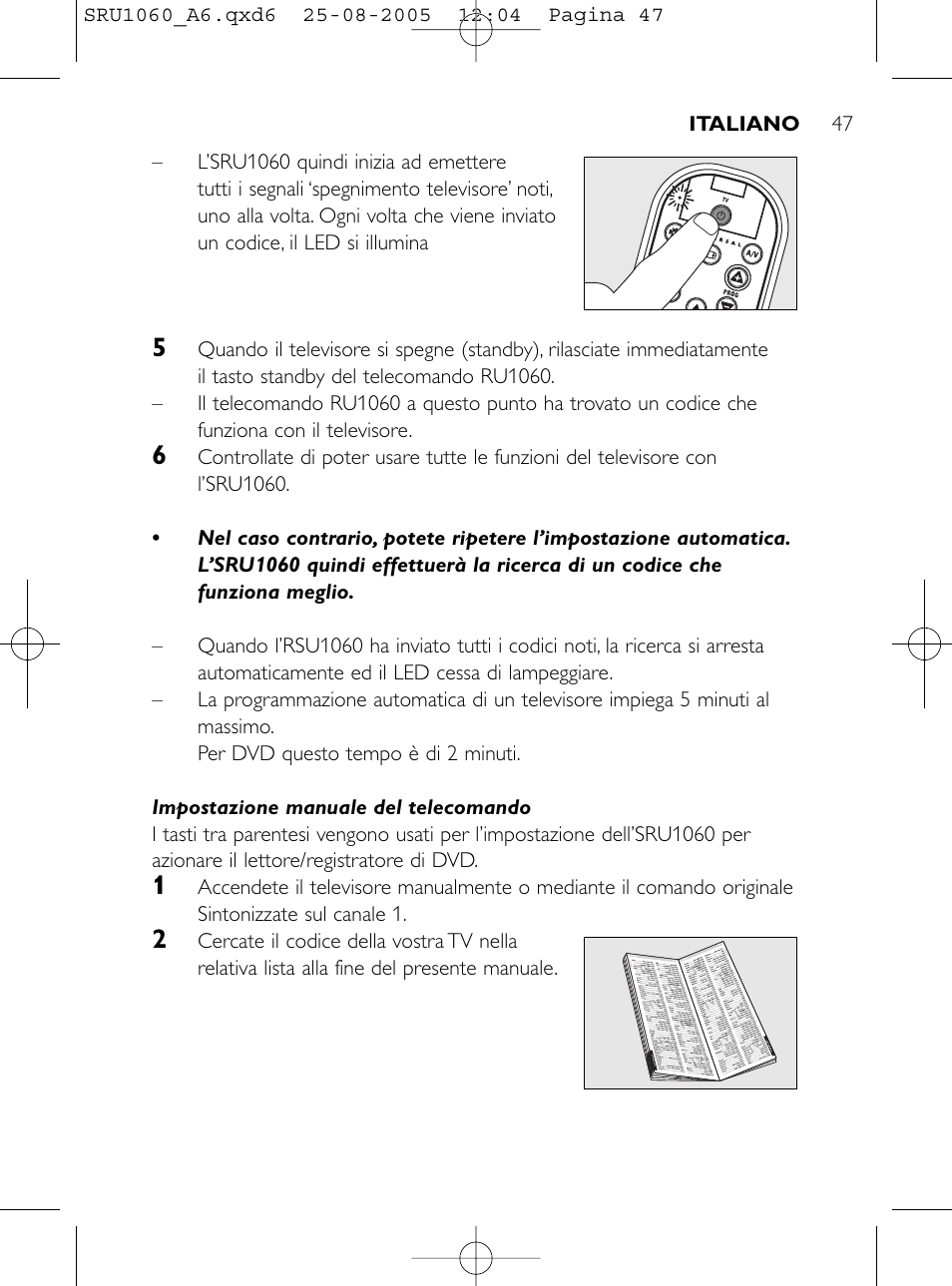 Philips Télécommande universelle User Manual | Page 46 / 111