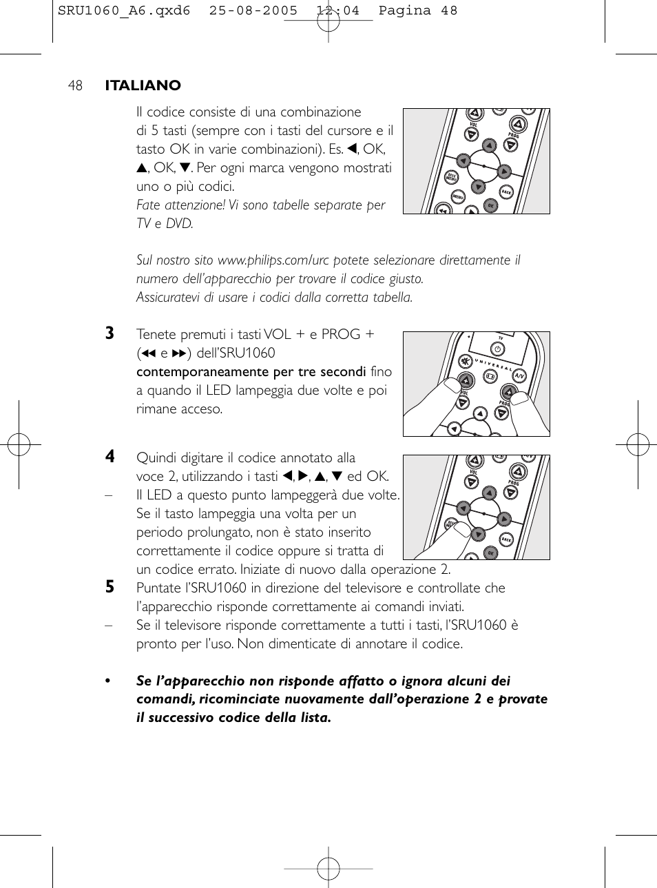 Philips Télécommande universelle User Manual | Page 47 / 111