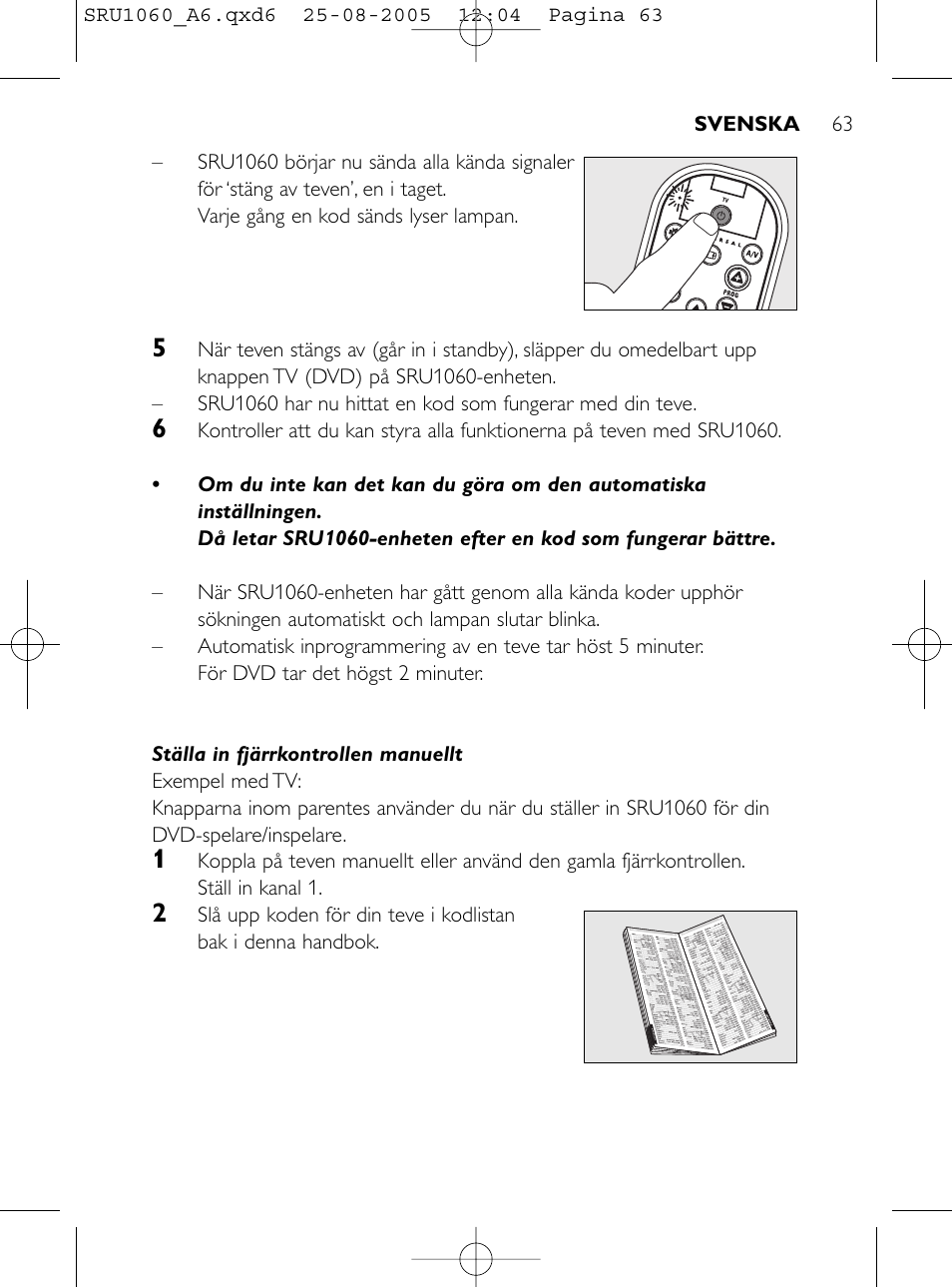 Philips Télécommande universelle User Manual | Page 62 / 111