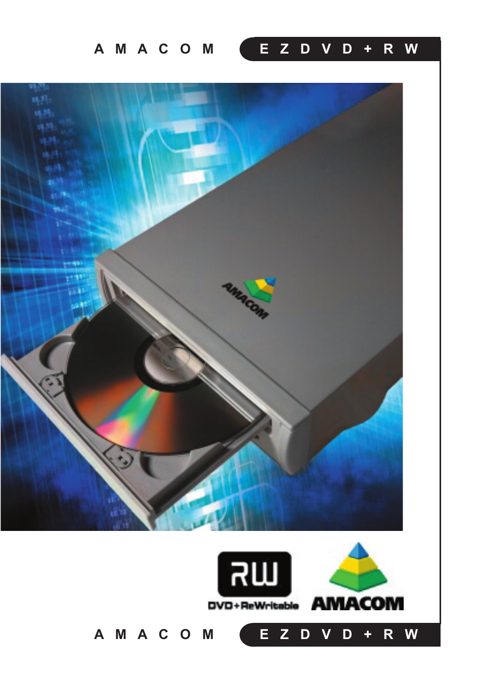 Amacom Technologies EZDVD+RW User Manual | 20 pages