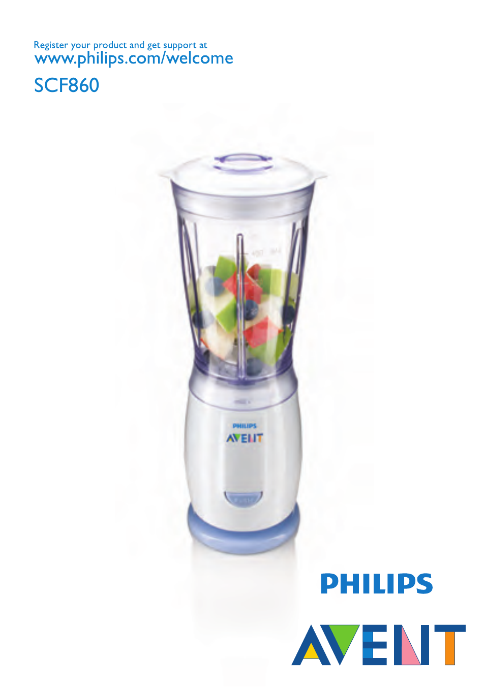 Philips Mini-blender et coffret repas Philips AVENT User Manual | 88 pages