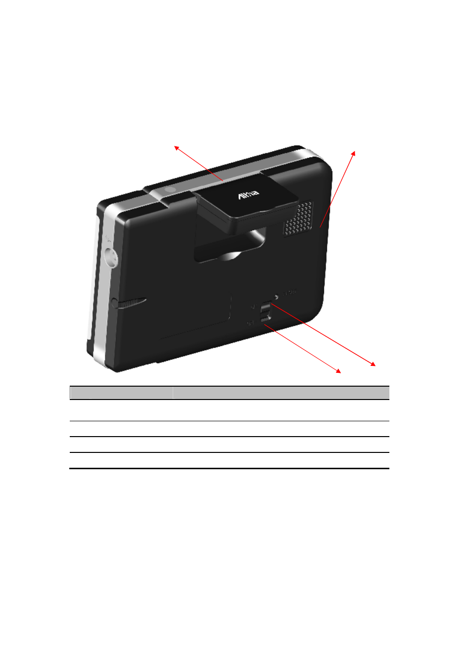 Back components, Left-side components | Altina A600 User Manual | Page 9 / 67