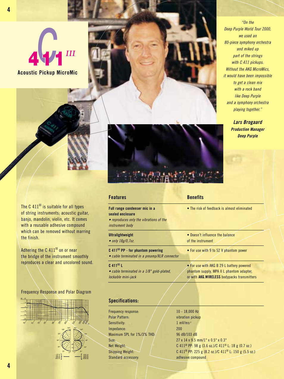 AKG Acoustics C 430 User Manual | Page 4 / 20