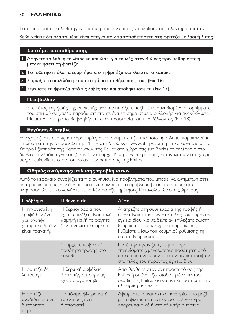 Philips Daily Collection Friteuse User Manual | Page 30 / 124