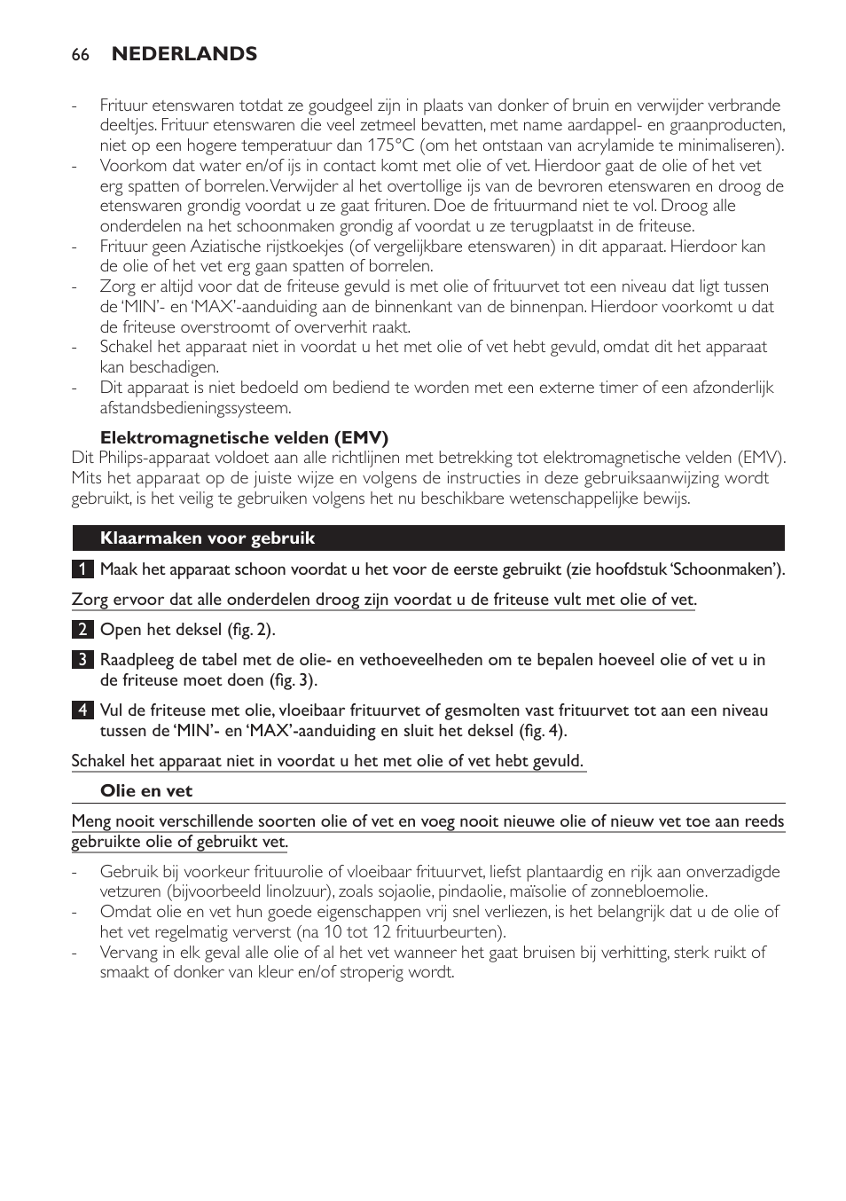 Philips Daily Collection Friteuse User Manual | Page 66 / 124