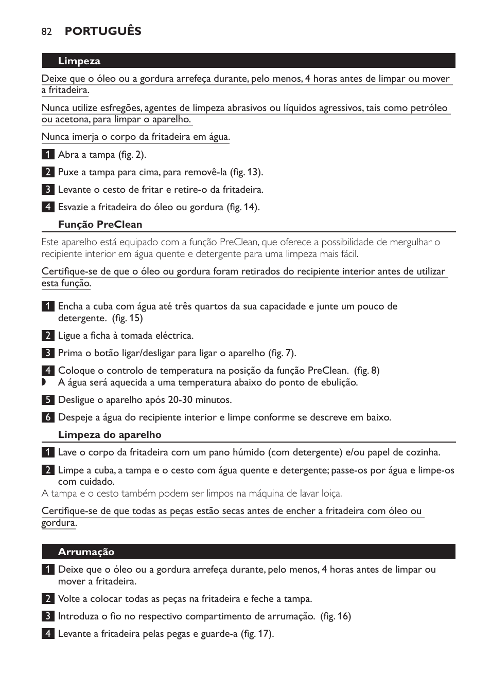 Philips Daily Collection Friteuse User Manual | Page 82 / 124