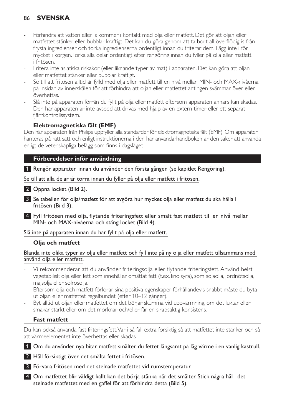 Philips Daily Collection Friteuse User Manual | Page 86 / 124