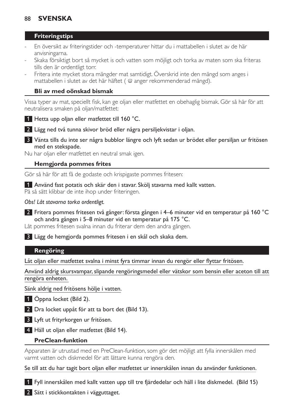 Philips Daily Collection Friteuse User Manual | Page 88 / 124