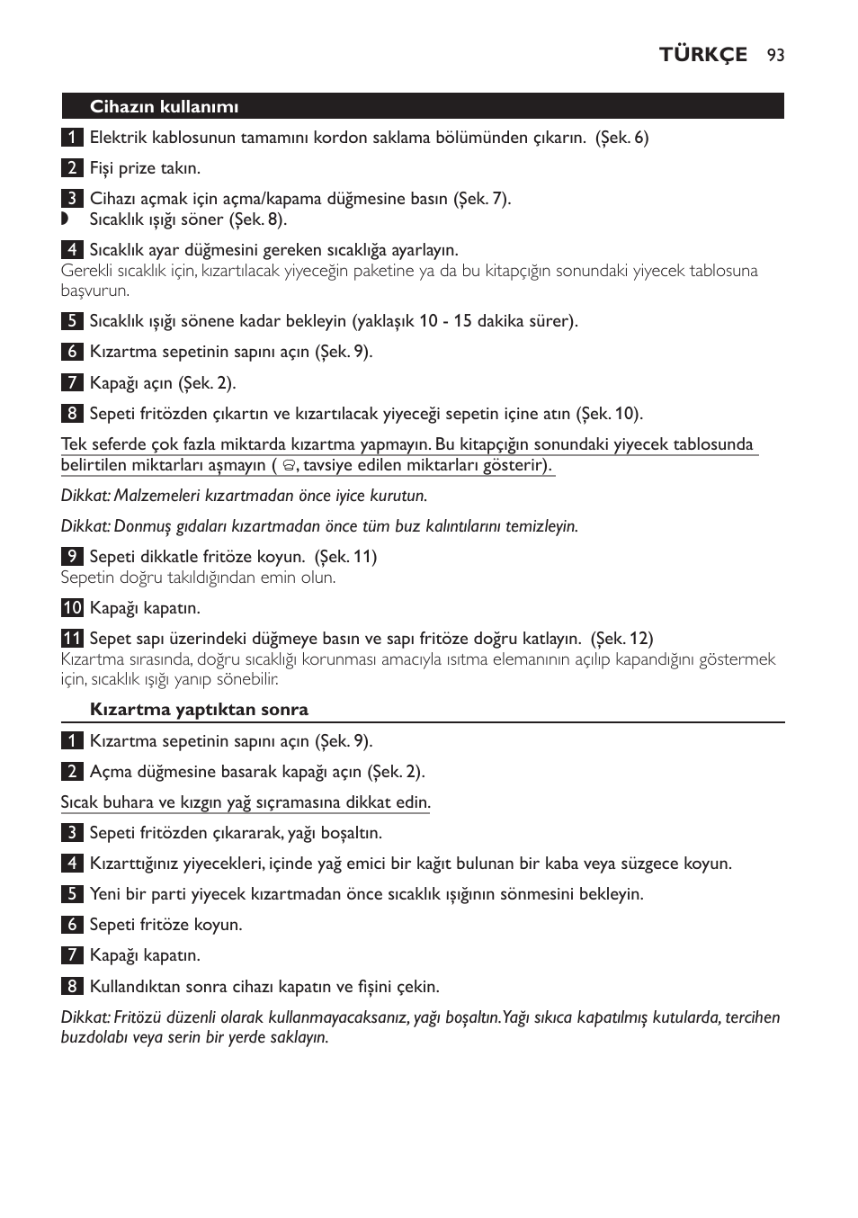 Philips Daily Collection Friteuse User Manual | Page 93 / 124