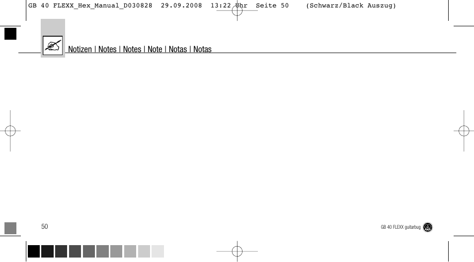 AKG Acoustics FLEXX GUITARBUG GB 40 User Manual | Page 50 / 52