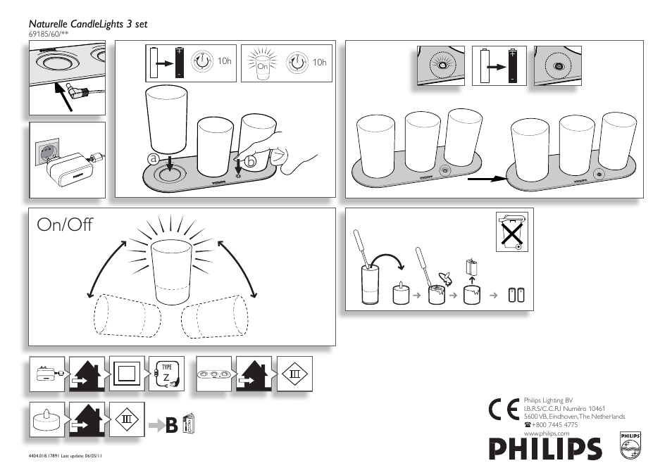Philips Lampe à poser User Manual | 1 page