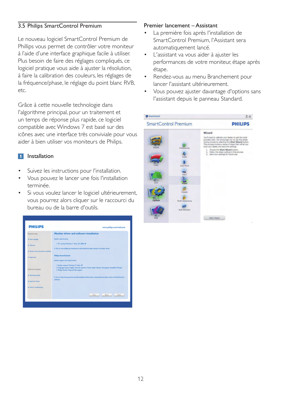 Philips Brilliance Moniteur LCD avec SmartImage User Manual | Page 14 / 53