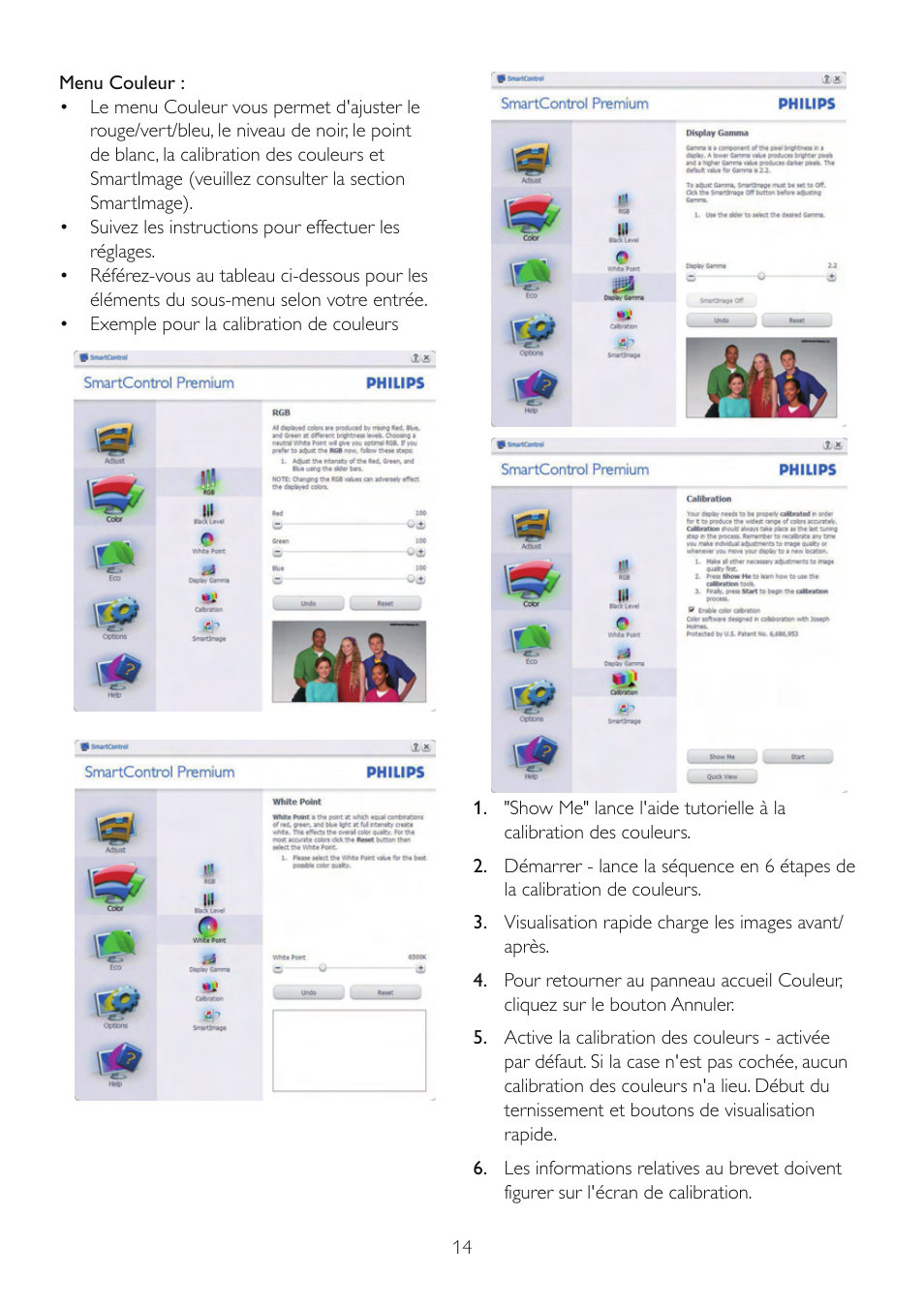 Philips Brilliance Moniteur LCD avec SmartImage User Manual | Page 16 / 53