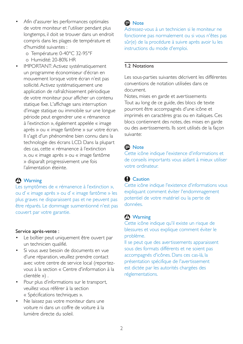 Philips Brilliance Moniteur LCD avec SmartImage User Manual | Page 4 / 53