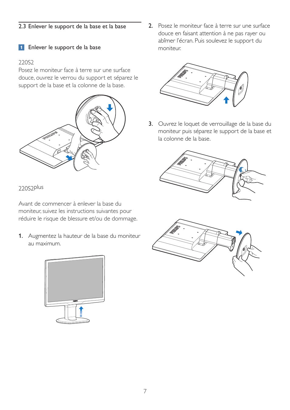 Philips Brilliance Moniteur LCD avec SmartImage User Manual | Page 9 / 53