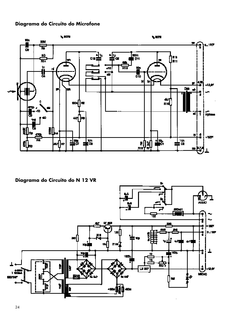 Audio rents, inc | AKG Acoustics C 12VR User Manual | Page 24 / 28