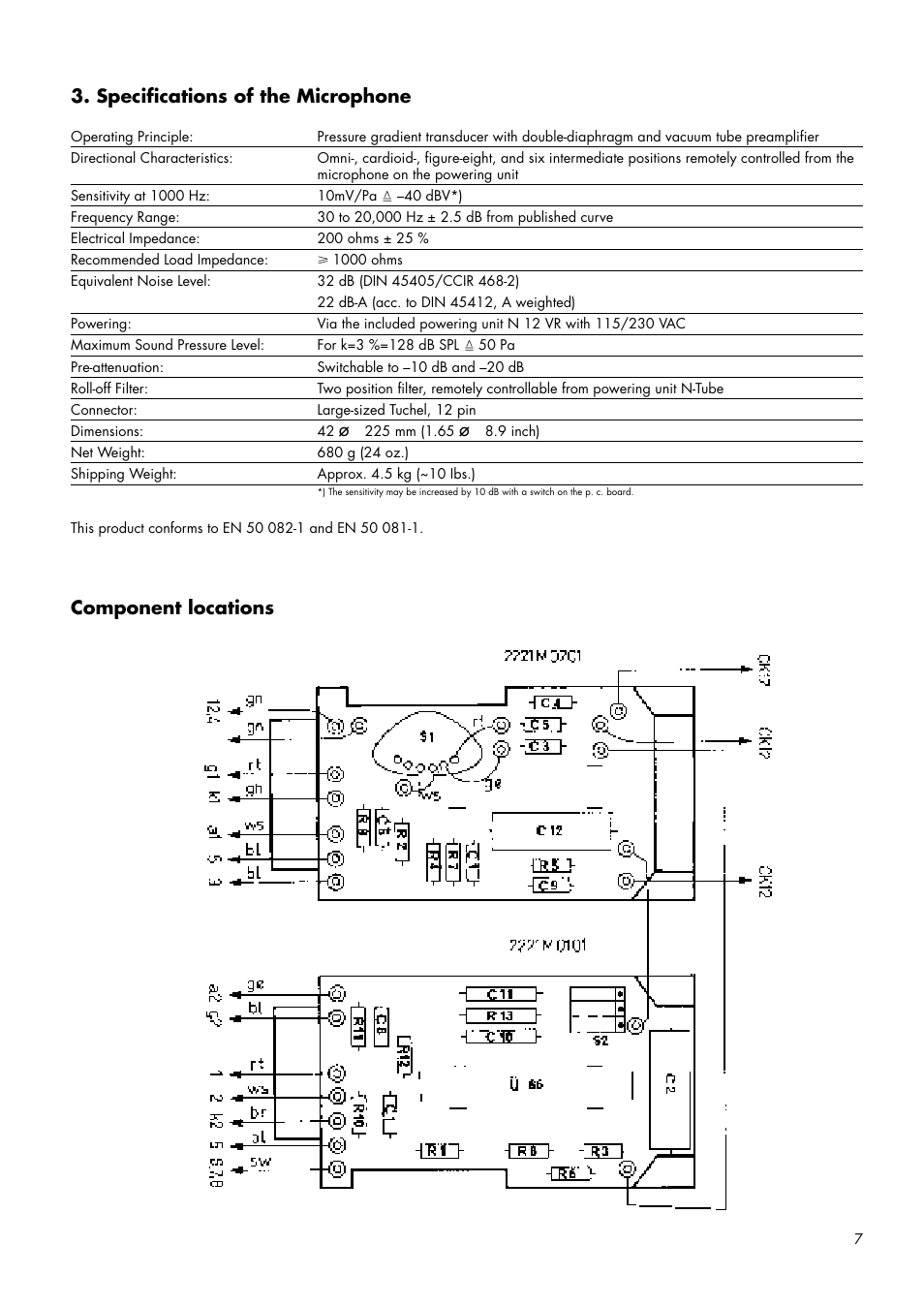 Audio rents, inc | AKG Acoustics C 12VR User Manual | Page 7 / 28