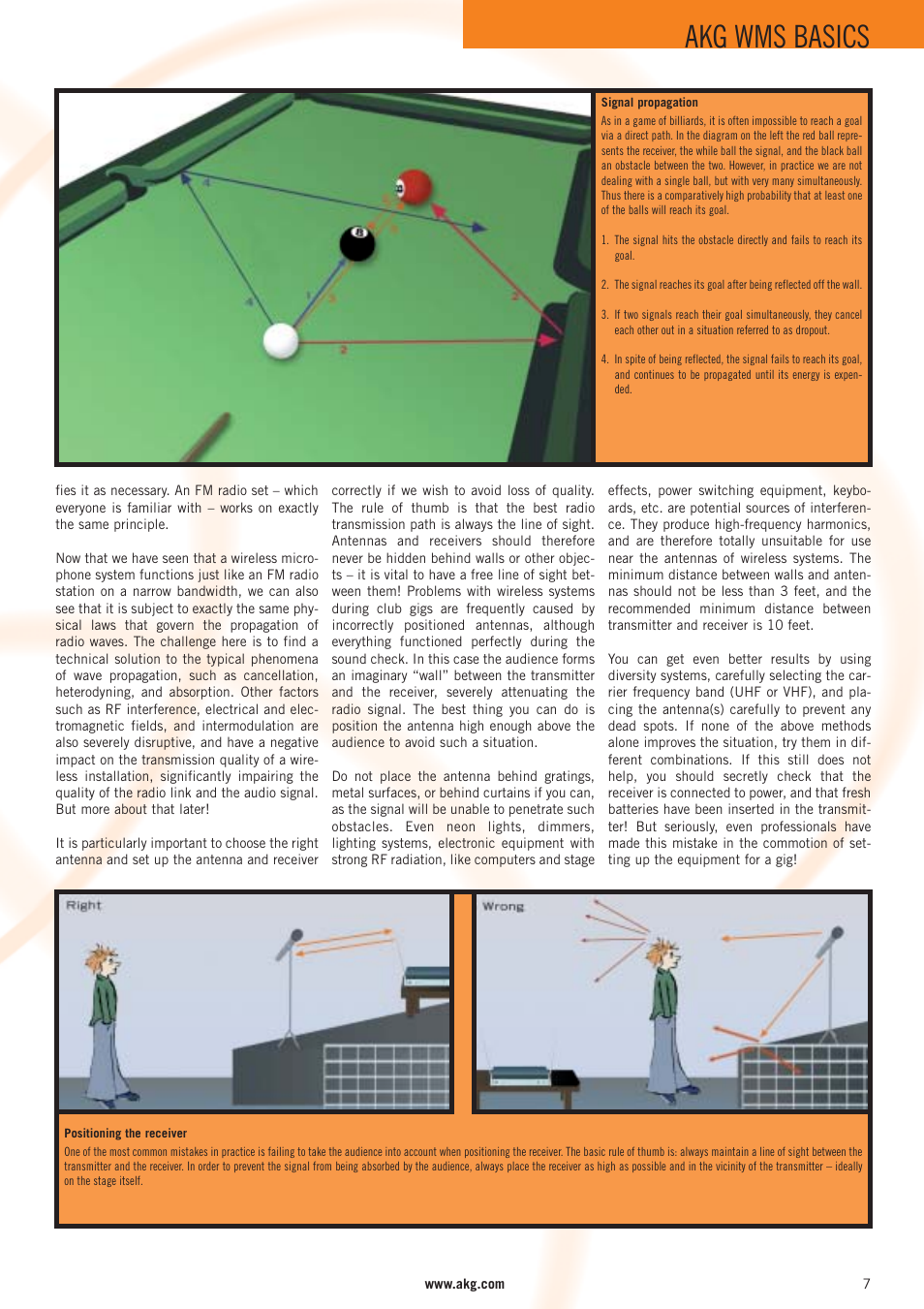 Akg wms basics | AKG Acoustics WMS 40 User Manual | Page 9 / 100