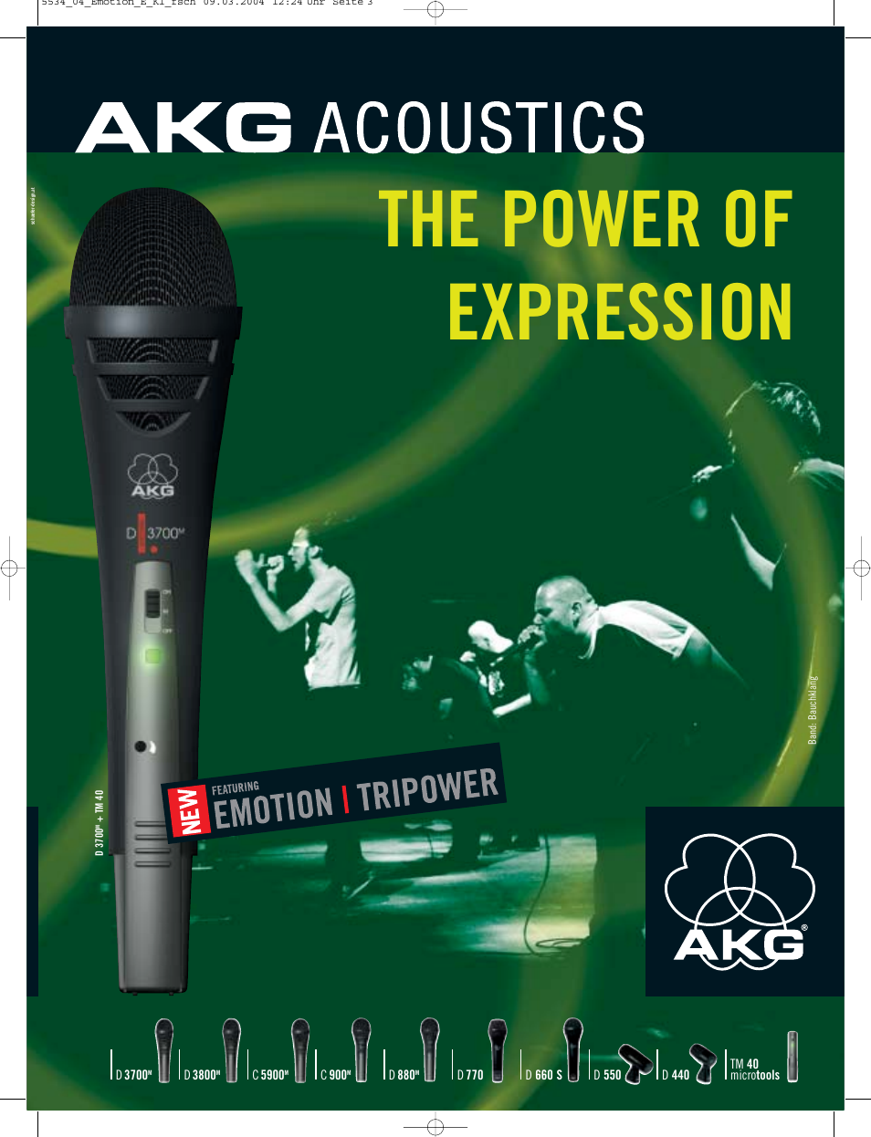 AKG Acoustics D3800M User Manual | 16 pages