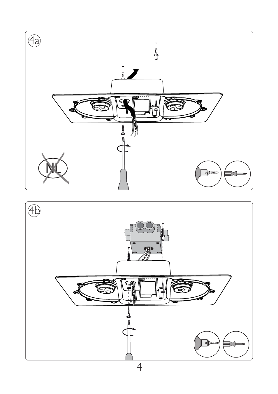 Philips InStyle Plafonnier User Manual | Page 4 / 8