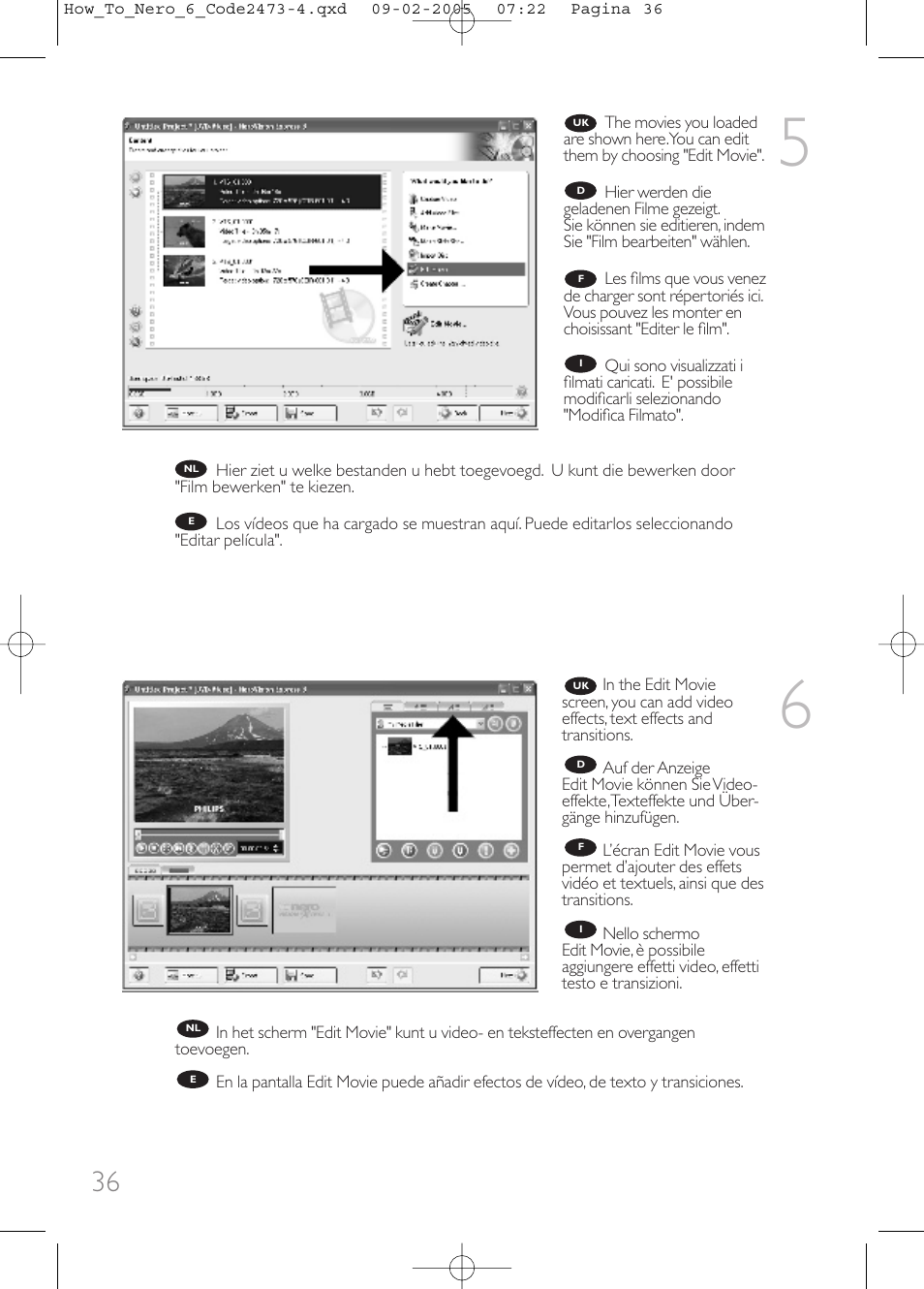 Philips Lecteur interne User Manual | Page 36 / 68