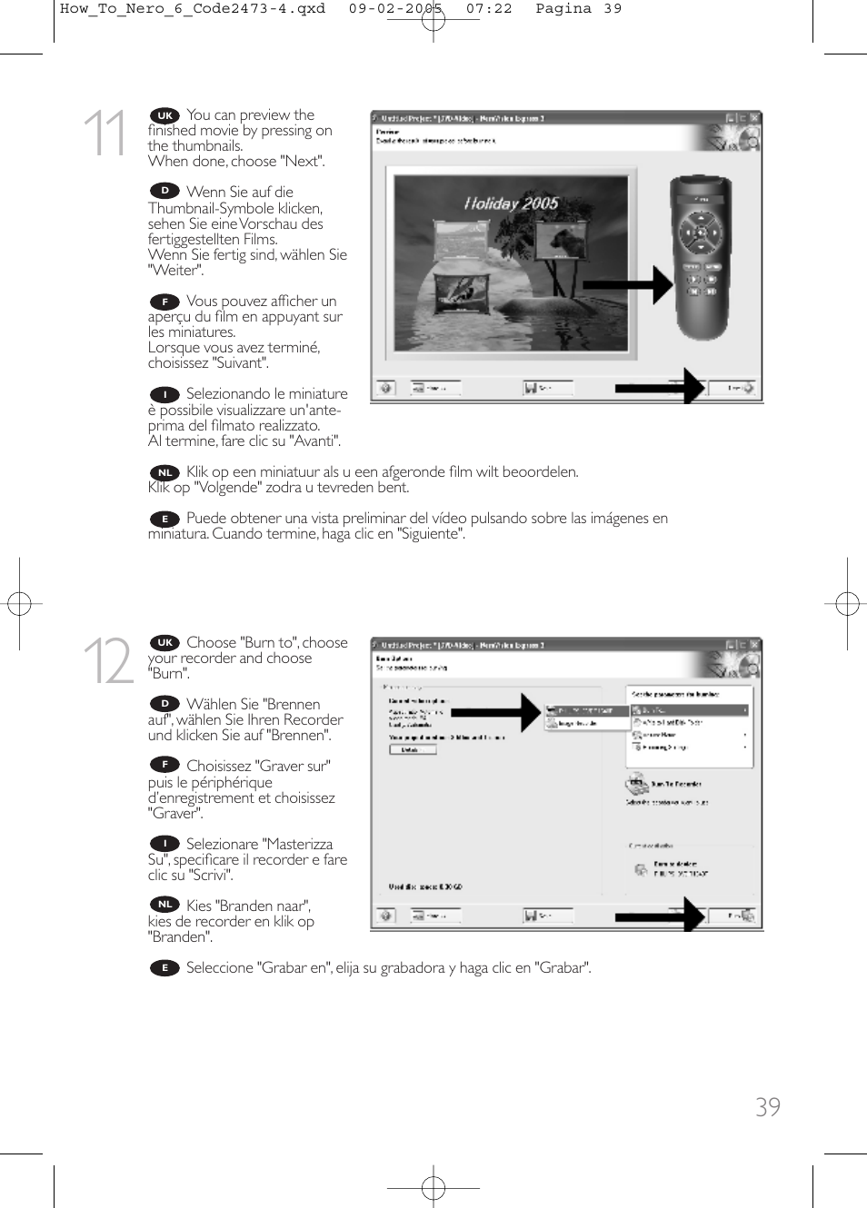 Philips Lecteur interne User Manual | Page 39 / 68