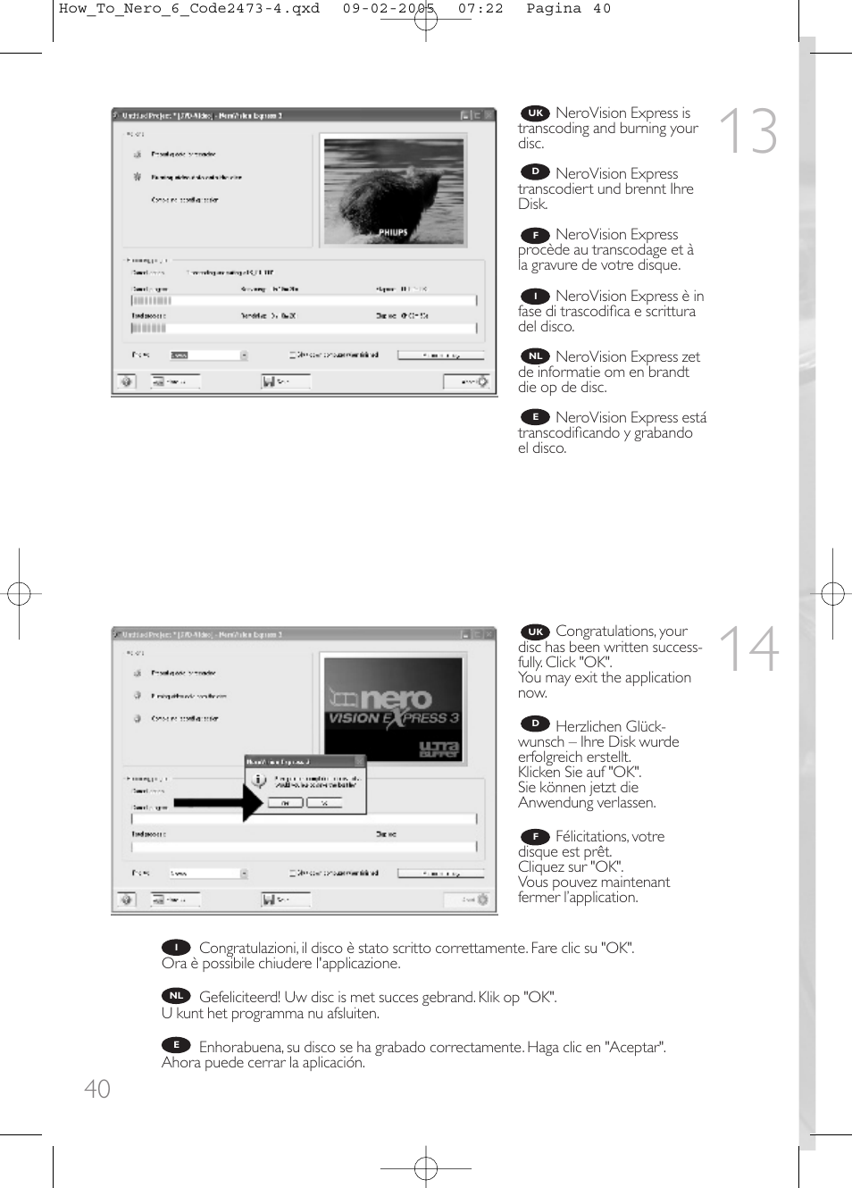 Philips Lecteur interne User Manual | Page 40 / 68