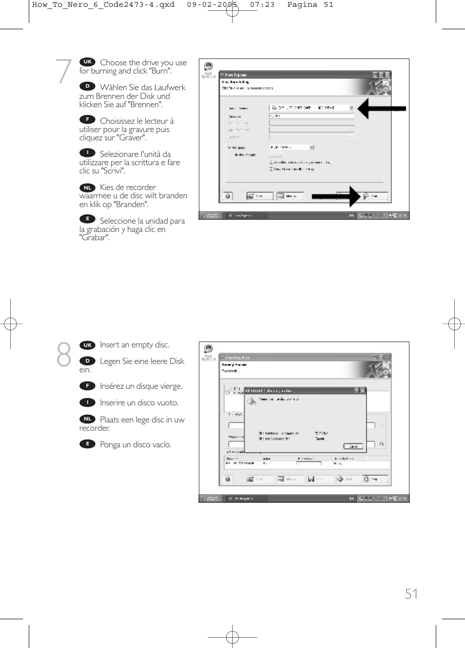 Philips Lecteur interne User Manual | Page 51 / 68