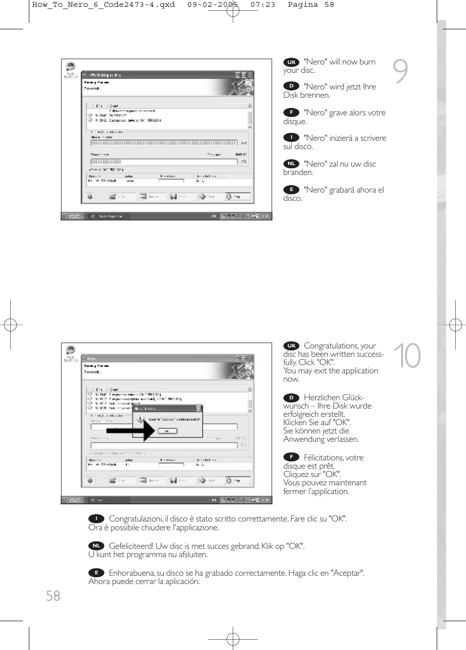 Philips Lecteur interne User Manual | Page 58 / 68