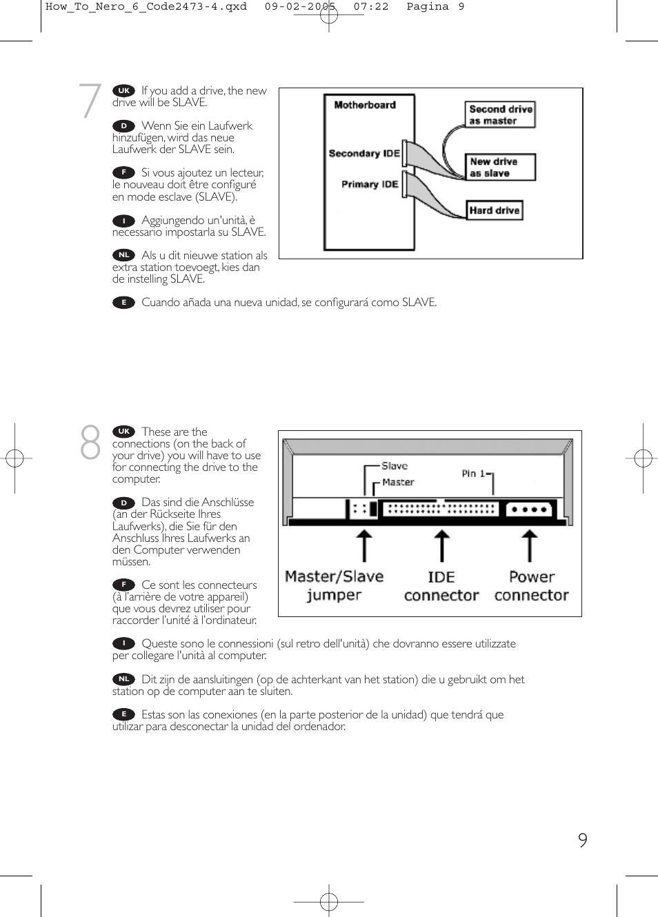 Philips Lecteur interne User Manual | Page 9 / 68