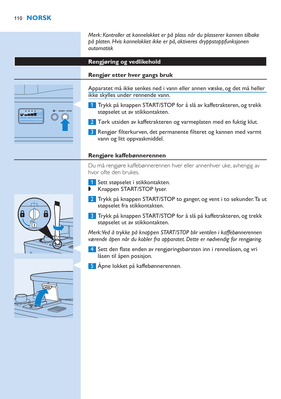 Philips Grind & Brew Cafetière User Manual | Page 110 / 150