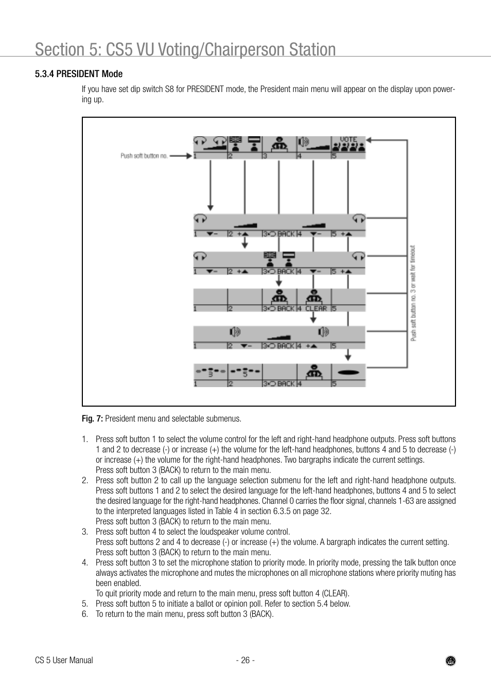 AKG Acoustics CS 5 User Manual | Page 26 / 51