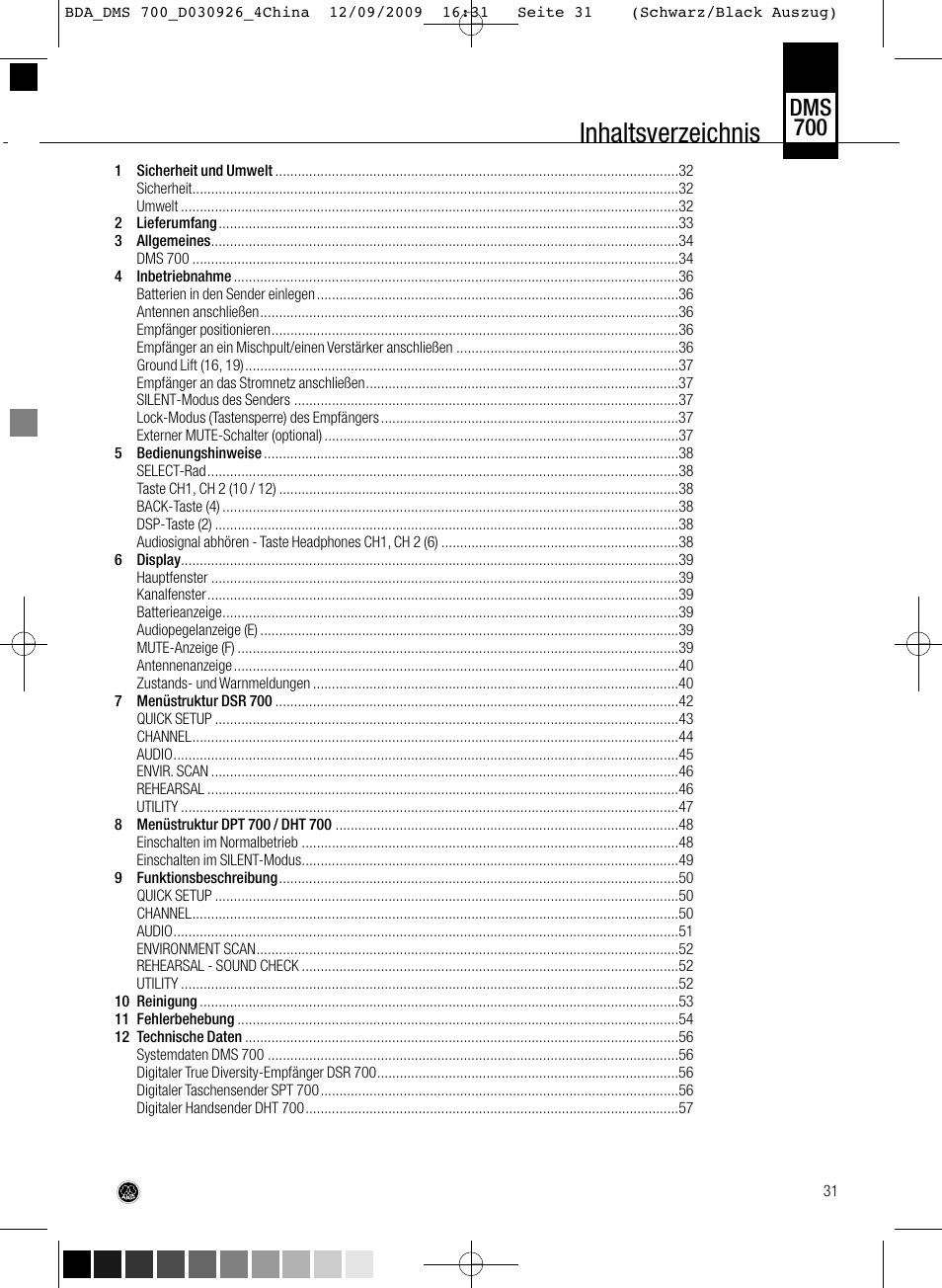 AKG Acoustics DMS700 User Manual | Page 31 / 118