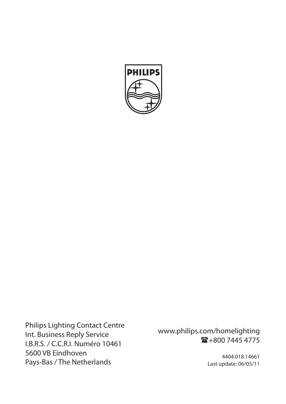 Philips InStyle Suspension User Manual | Page 8 / 8