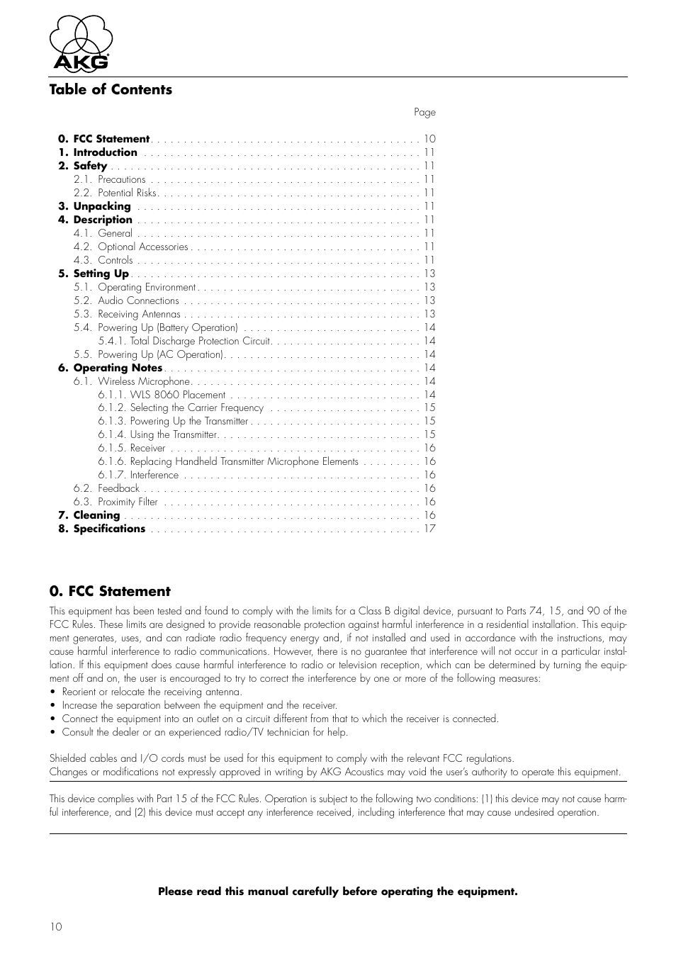 AKG Acoustics WLS 8060 MAX User Manual | Page 2 / 12